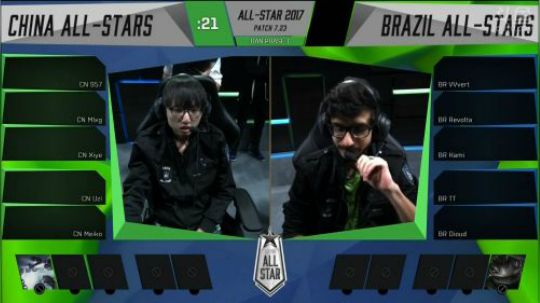 2017英雄联盟全明星 LPL VS CBL 12.09