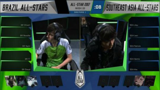 2017英雄联盟全明星 CBL VS GPL 12.09