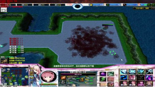 【岩】办卡=点图 无限魔兽RPG 2017-12-08 16点场