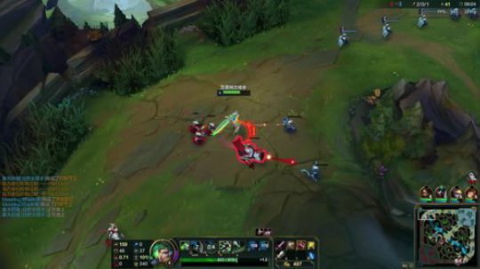 黑白锐雯,排位砍砍砍 2017-12-17 21点场