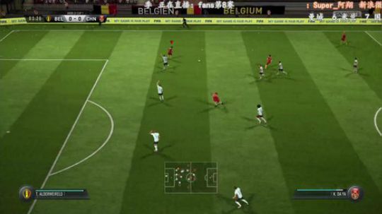 FIFA18 fans结束中国世界杯 2017-12-17 22点场