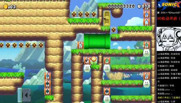 马里奥制造40秒极限跑酷图