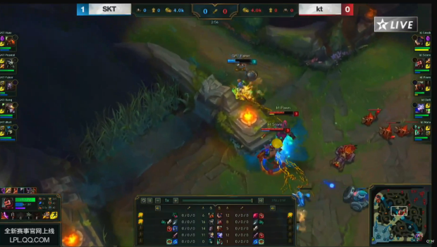KT vs SKT 02 2017LCK春季赛 03.02