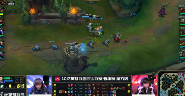 NB vs OMG 01 2017LPL春季赛 03.19