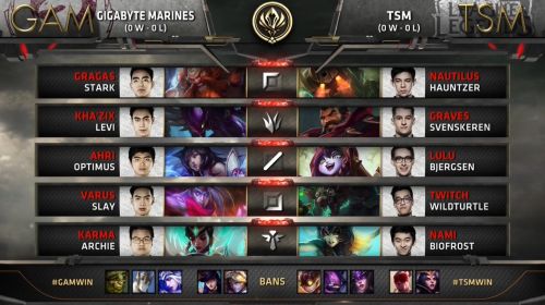 GAMvsTSM 2017季中冠军赛小组赛