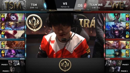 WE vs TSM 2017季中冠军赛小组赛