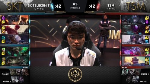 SKTvsTSM 2017MSI季中冠军赛小组赛