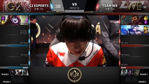 WE vs G2 2017季中冠军赛小组赛