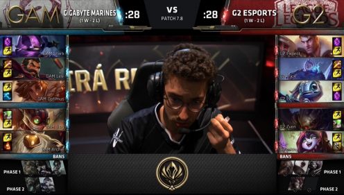 GAM vs G2 2017季中冠军赛小组赛