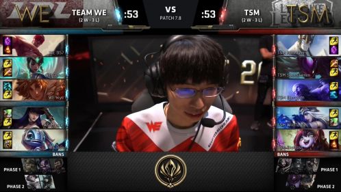 WE vs TSM 2017季中冠军赛小组赛