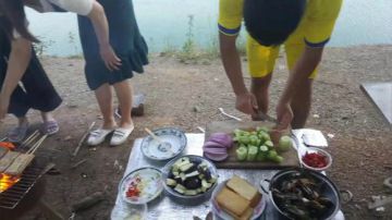 水库肥鱼与肉，风景一只独秀。 2017-05-26 16点场