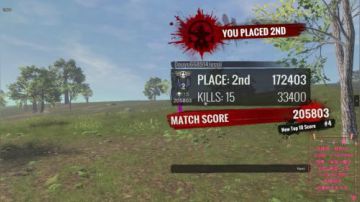 15杀第二名好可惜！