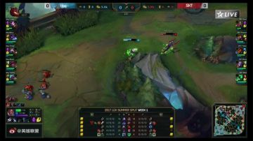 2017LCK夏季赛 BBQ vs SKT 01 06.04