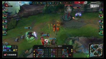 2017LCK夏季赛 Tigers vs KT 01 6.6