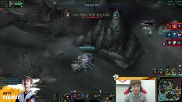 SKT直播peanut：正在直播 2017-06-17 00点场