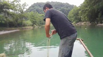 河道桂鱼网，桂鱼多不多，自己看 2017-06-20 10点场