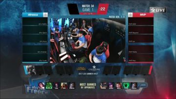 2017LCK夏季赛AFS vs MVP 06.21日 01