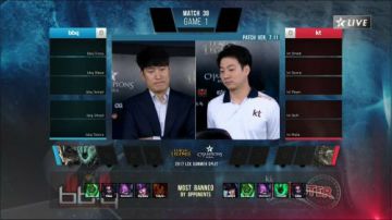 2017LCK夏季赛KT vs BBQ 06.24日 01