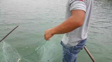 水库地笼渔网，正在出货中 2017-06-25 11点场