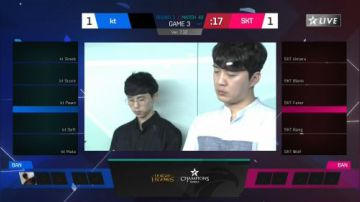 2017LCK夏季赛SKT vs KT 06.27日 03