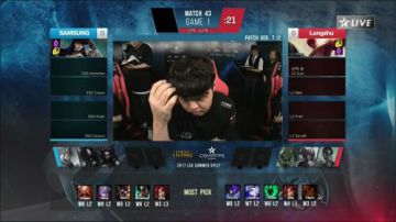 2017LCK夏季赛SSG vs LZ 06.28日 01