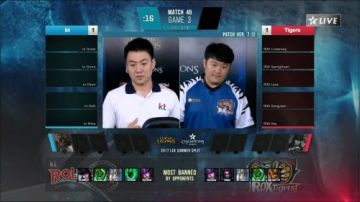 2017LCK夏季赛KT vs ROX 06.29日 03