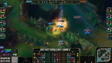 2017英雄联盟洲际对抗赛 SSG vs EDG 7.6