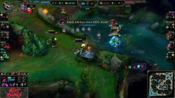 【短视频】英雄联盟洲际对抗赛 AHQ vs EDG 7.8