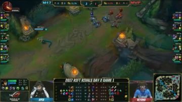 【短视频】英雄联盟洲际对抗赛 M17 vs MVP 7.7