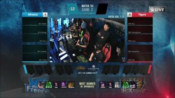 2017LCK夏季赛ROX vs AFS 07.12日 02