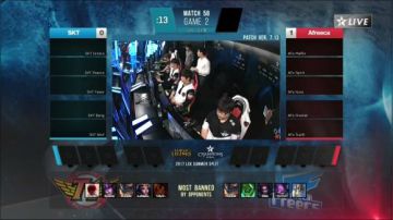 2017LCK夏季赛SKT vs AFS 07.15日 02