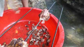 清水河边，烤全羊！ 2017-07-17 13点场