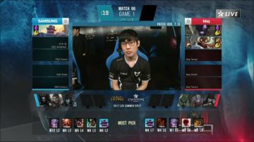 2017LCK夏季赛SSG vs BBQ 07.20日 01