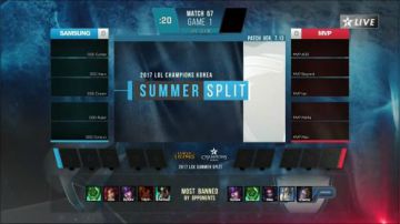 2017LCK夏季赛SSG vs MVP 07.22日 0