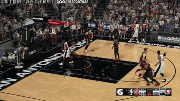 小乐：NBA2K马刺王朝第六赛季 2017-07-19 07点场