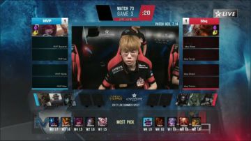 2017LCK夏季赛MVP vs BBQ 07.26日 03
