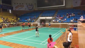鹤山十三届市运会羽毛球