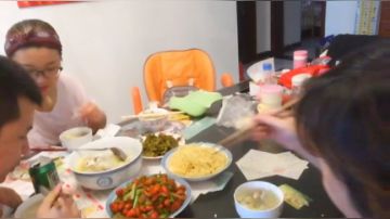 口味虾尾，沙白汤，醋溜土豆丝