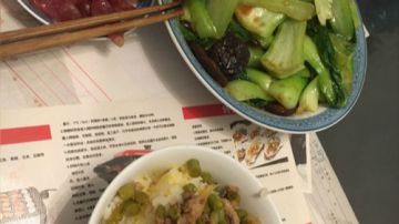 酸豆角炒肉末