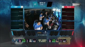 2017LCK夏季赛MVP vs EEW 08.05日 01