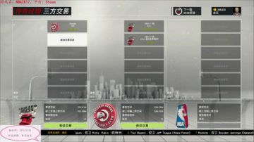 NBA2K17今天有地震式交易！！！ 2017-08-05 23点场