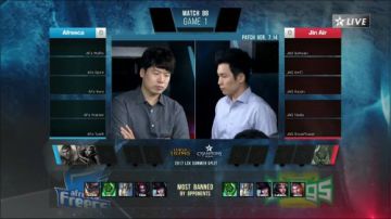 2017LCK夏季赛AFS vs JAG 08.05日 01