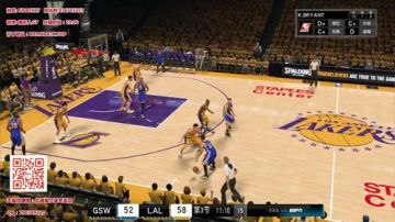 【GT】周琦球哥科比季后赛NBA2K17 2017-08-07 19点场