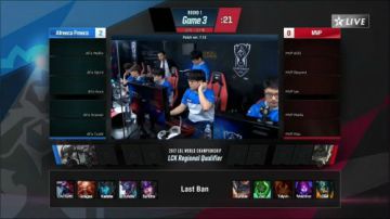 2017LCK冒泡赛AFS vs MVP 08.28日 03
