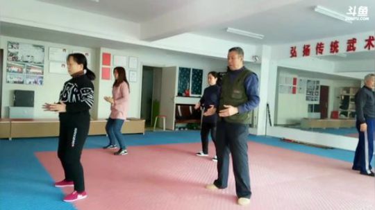 太极形意。青峰传统武术健身会馆 2018-01-04 08点场
