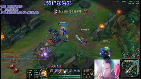 稳健猴:暴力猴盖伦一秒8棍 2018-01-06 17点场