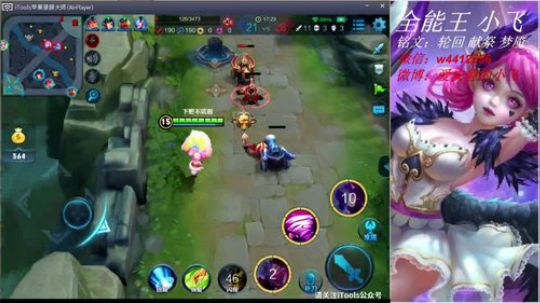 小飞：刺客型小乔 全能选手 2018-01-08 13点场