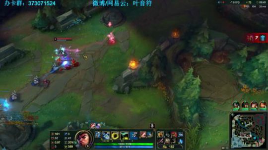 秒杀艾克断节奏，果断开团就翻盘，打野皇子对盲僧