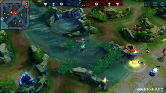 孙尚香一打四辅助战士逆天秀走位暴力四杀