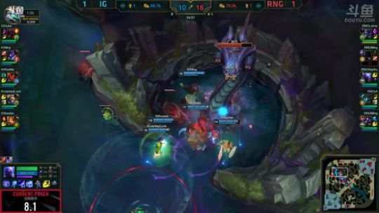 RNG VS IG 第三场精彩回顾 IG五打四依旧无力回天